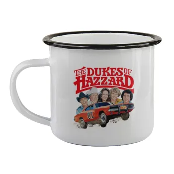 The Dukes of Hazzard, Κούπα εμαγιέ με μαύρο χείλος 360ml