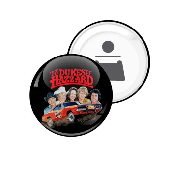 The Dukes of Hazzard, Μαγνητάκι και ανοιχτήρι μπύρας στρογγυλό διάστασης 5,9cm