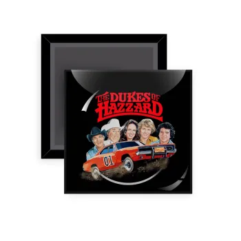 The Dukes of Hazzard, Μαγνητάκι ψυγείου τετράγωνο διάστασης 5x5cm