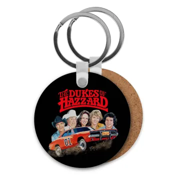 The Dukes of Hazzard, Μπρελόκ Ξύλινο στρογγυλό MDF Φ5cm