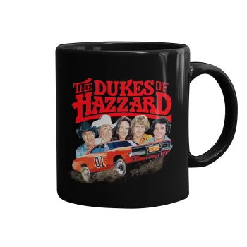 The Dukes of Hazzard, Κούπα Μαύρη, κεραμική, 330ml