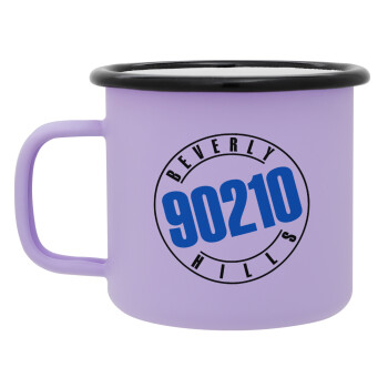Beverly Hills, 90210, Κούπα Μεταλλική εμαγιέ ΜΑΤ Light Pastel Purple 360ml