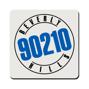Beverly Hills, 90210, Τετράγωνο μαγνητάκι ξύλινο 9x9cm