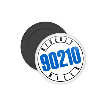 Beverly Hills, 90210, Μαγνητάκι ψυγείου στρογγυλό διάστασης 5cm