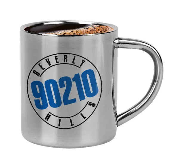 Beverly Hills — Double-wall metal cup for espresso (220ml)