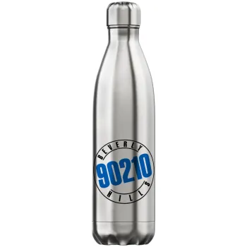 Beverly Hills, 90210, Μεταλλικό παγούρι θερμός Inox (Stainless steel), διπλού τοιχώματος, 750ml