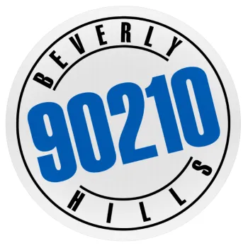 Beverly Hills, 90210, Mousepad Round 20cm