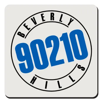 Beverly Hills, 90210, Τετράγωνο μαγνητάκι ξύλινο 9x9cm