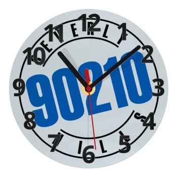 Beverly Hills, 90210, Ρολόι τοίχου γυάλινο (20cm)