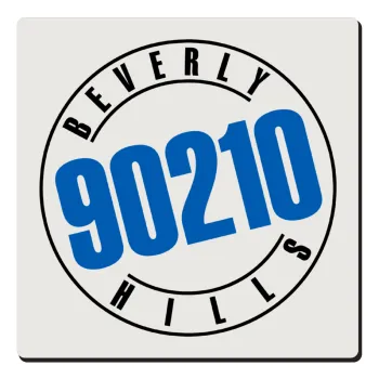 Beverly Hills, 90210, Τετράγωνο μαγνητάκι ξύλινο 6x6cm