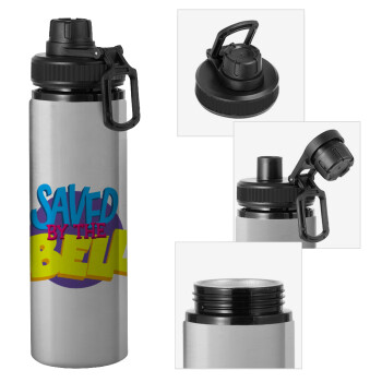 Saved by the Bell, Μεταλλικό παγούρι νερού με καπάκι ασφαλείας, αλουμινίου 850ml