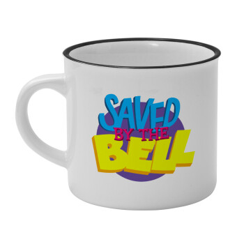 Saved by the Bell, Κούπα κεραμική vintage Λευκή/Μαύρη 230ml