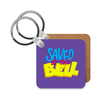 Saved by the Bell, Μπρελόκ Ξύλινο τετράγωνο MDF