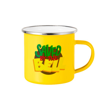 Saved by the Bell, Yellow Enamel Metallic Cup 360ml