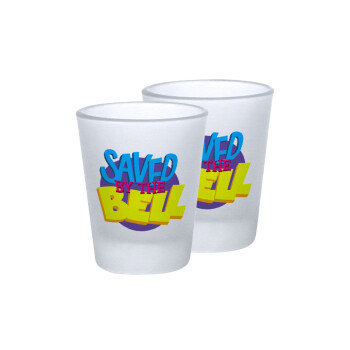 Saved by the Bell, Σφηνοπότηρα γυάλινα 45ml του πάγου (2 τεμάχια)