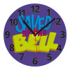 Ρολόι τοίχου γυάλινο (20cm)