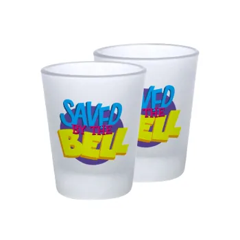 Saved by the Bell, Σφηνοπότηρα γυάλινα 45ml του πάγου (2 τεμάχια)