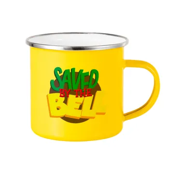 Saved by the Bell, Κούπα Μεταλλική εμαγιέ Κίτρινη 360ml