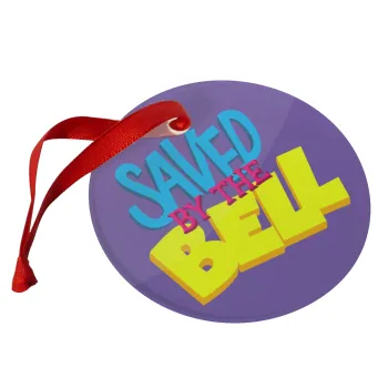 Saved by the Bell, Στολίδι Χριστουγεννιάτικο στολίδι γυάλινο 9cm