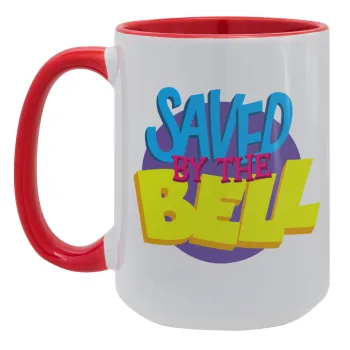 Saved by the Bell, Κούπα Mega 15oz, κεραμική Κόκκινη, 450ml