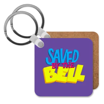 Saved by the Bell, Μπρελόκ Ξύλινο τετράγωνο MDF