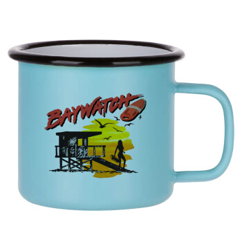 Baywatch, Κούπα Μεταλλική εμαγιέ ΜΑΤ σιέλ 360ml