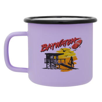 Baywatch, Κούπα Μεταλλική εμαγιέ ΜΑΤ Light Pastel Purple 360ml
