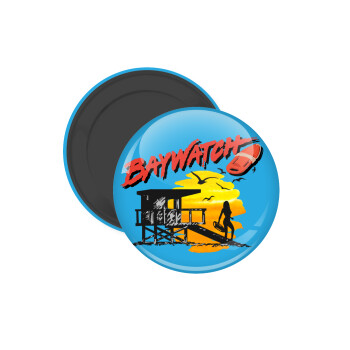 Baywatch, Μαγνητάκι ψυγείου στρογγυλό διάστασης 5cm