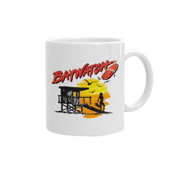 Baywatch, Ceramic coffee mug, 330ml
