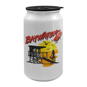 Baywatch, Κούπα ταξιδιού μεταλλική με καπάκι (tin-can) 500ml