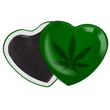 Weed, Μαγνητάκι καρδιά (57x52mm)