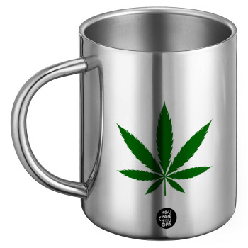 Weed, Ανοξείδωτη Μεταλλική Κούπα 450ml - Διπλού Τοιχώματος