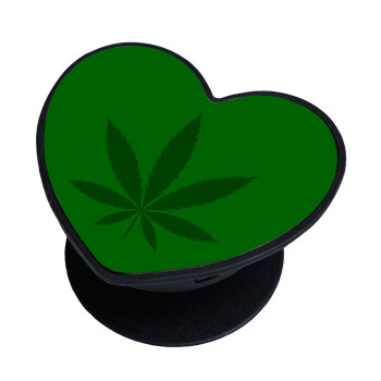 Weed, Phone Holders Stand  καρδιά Μαύρο Βάση Στήριξης Κινητού στο Χέρι