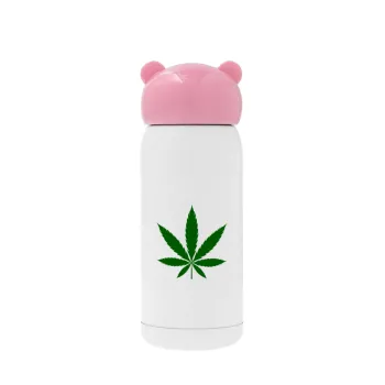 Weed, Pink stainless steel thermal flask, 320ml