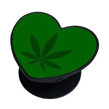 Weed, Phone Holders Stand  καρδιά Μαύρο Βάση Στήριξης Κινητού στο Χέρι