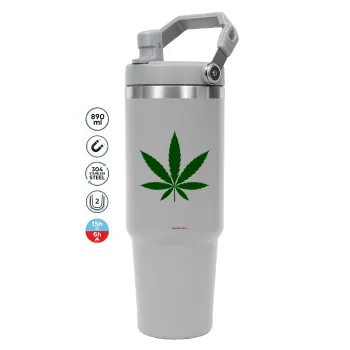 Weed, ΓΚΡΙ χρώματος Θερμός Ανοξείδωτο 890ml (30oz) με χερούλι