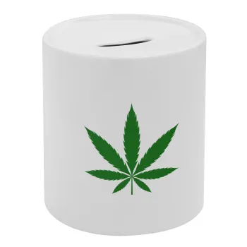 Weed, Κουμπαράς πορσελάνης με τάπα