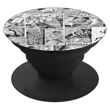 Classic comic Limited B/W, Phone Holders Stand  Μαύρο Βάση Στήριξης Κινητού στο Χέρι