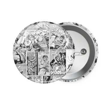 Classic comic Limited B/W, Κονκάρδα παραμάνα 7.5cm