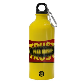 Trust no one... (zipper), Water bottle 600ml