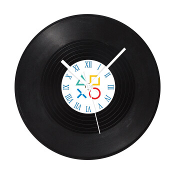 Gaming Symbols, Ρολόι τοίχου Βινύλιο (30cm)