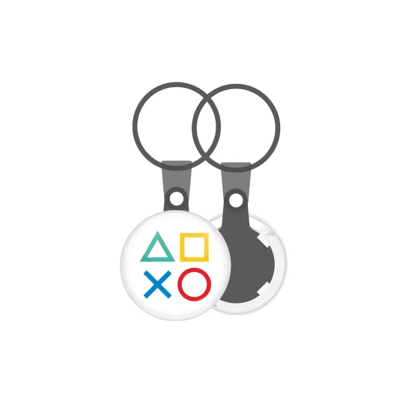 Gaming Symbols — Mini keychain, 2.5cm