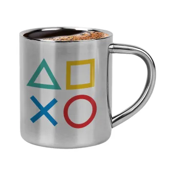 Gaming Symbols, Κουπάκι μεταλλικό διπλού τοιχώματος για espresso (220ml)