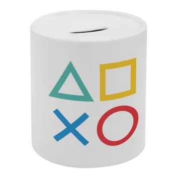 Gaming Symbols, Κουμπαράς πορσελάνης με τάπα