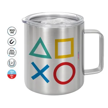 Gaming Symbols, Κούπα Ανοξείδωτη διπλού τοιχώματος 300ml