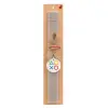 Easter Set, wooden keychain & scented Easter candle flat (30cm) (GRAY)