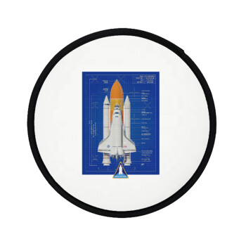 Nasa Space Shuttle, Βεντάλια υφασμάτινη αναδιπλούμενη με θήκη (20cm)