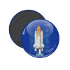 Nasa Space Shuttle, Μαγνητάκι ψυγείου στρογγυλό διάστασης 5cm