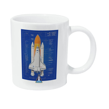 Nasa Space Shuttle, Κούπα Giga, κεραμική, 590ml