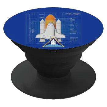 Nasa Space Shuttle, Phone Holders Stand  Μαύρο Βάση Στήριξης Κινητού στο Χέρι